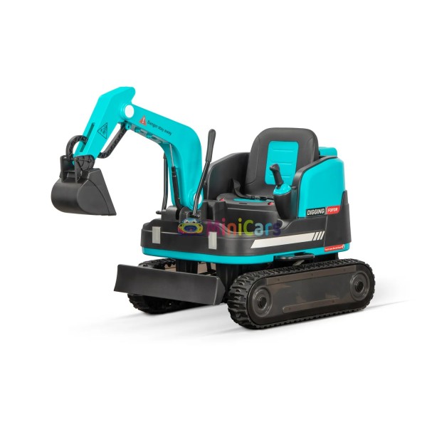 Elektrischer Bagger 12V für Kinder - 360° drehbar & sicher