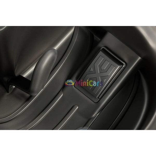 Pelleteuse 12V enfant 360° 2x45W télécommande | Minicars.fr