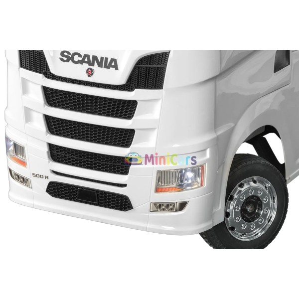 Camion elettrico Scania 4x4 4x35W con cuoio | Minicars.fr