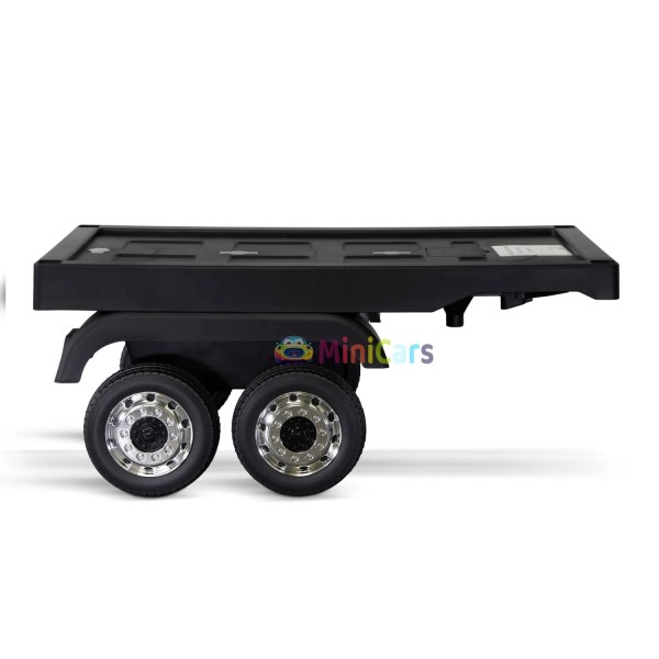 Aanhangwagen kindervrachtwagen 25 kg - Actros & Scania | Minicars.fr