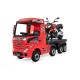 Aanhangwagen kindervrachtwagen 25 kg - Actros & Scania | Minicars.fr