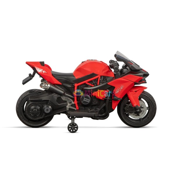 Moto Elettrica Bambini 12V 2x25W R1800 MP3 LED | Minicars.fr