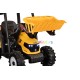 Elektro Traktor Kinder 12V mit Bagger und Anhänger | Minicars.fr