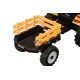 Tractor Eléctrico Niño 12V con Pala y Remolque 2x120W | Minicars.fr