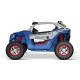 Buggy Polizia Bimbi 2 Posti 2x200W con Luci LED