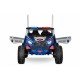 Kinder Elektro Buggy Polizei 2-Sitzer 2x200W mit LED Blaulicht