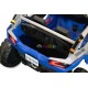 Kinder Elektro Buggy Polizei 2-Sitzer 2x200W mit LED Blaulicht