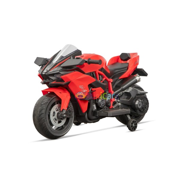 Moto électrique enfant 12V 2x25W R1800 - MP3 & LED | Minicars.fr