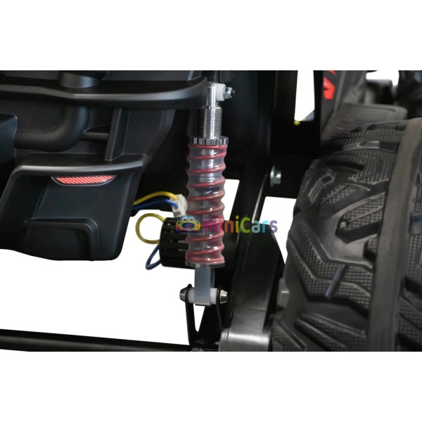 Buggy Elettrico Bimbi 2 Posti 24V 4x4 150W Trazione Integrale