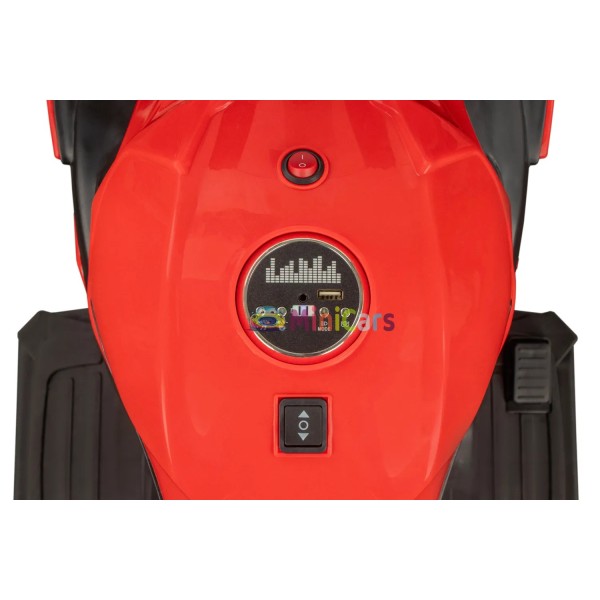 Moto Elettrica Bambini 12V 2x25W R1800 MP3 LED | Minicars.fr