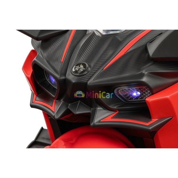 Elektrische kindermotor 12V 2x25W R1800 - MP3 & LED | Minicars.fr