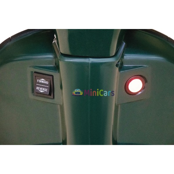 Elektrische Vespa Kinderscooter 6V 1x25W met Stabilisatoren | Minicars.fr