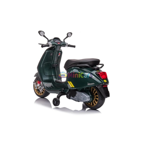 Scooter Eléctrico Vespa Niños 6V 1x25W | Minicars.fr