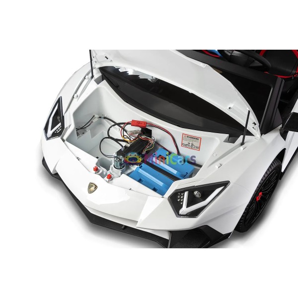 Coche Eléctrico Lamborghini Aventador SV XXL 2 plazas 2x200W | Minicars.fr