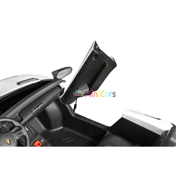 Macchina Elettrica Bambini Lamborghini Aventador SV XXL 2 Posti 2x200W | Minicars.fr