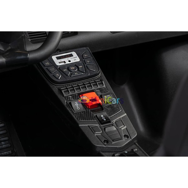 Elektrische Lamborghini Aventador SV XXL 2 zitplaatsen 2x200W | Minicars.fr