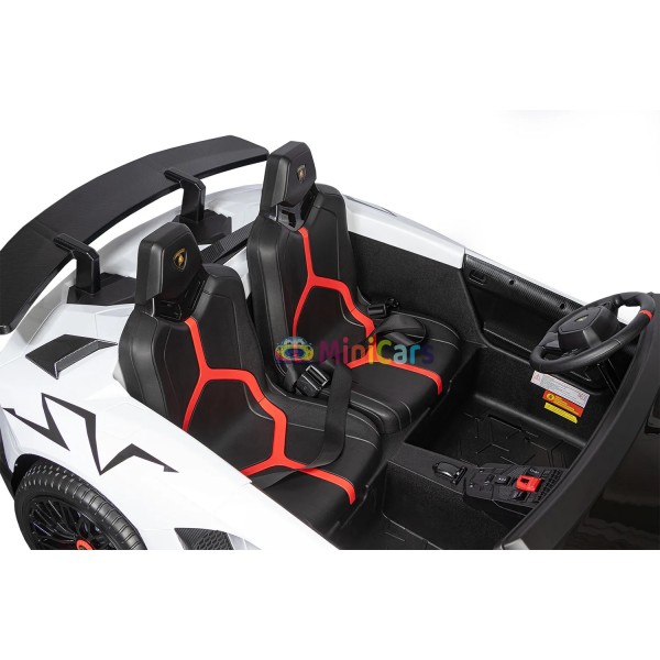 Luxus Kinder Elektroauto Lamborghini Aventador SV XXL 2 Sitze 2x200W
