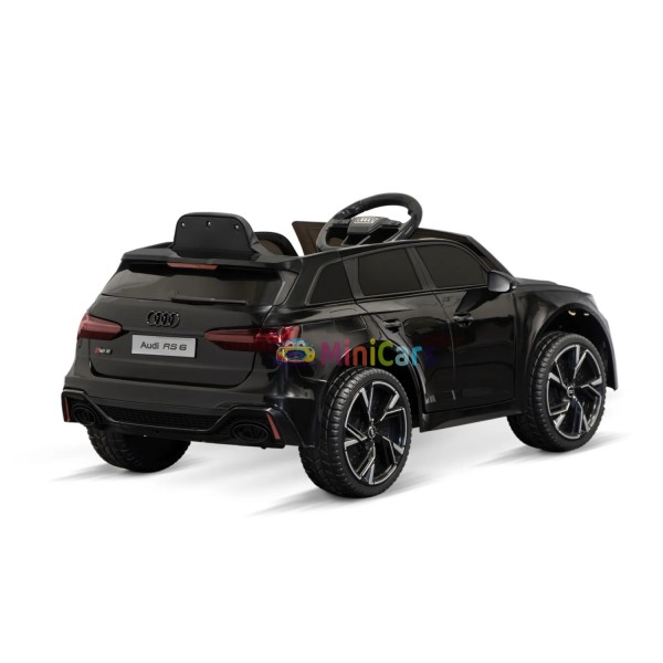Audi RS6 Eléctrico Niños 2 Plazas 2x25W 12V | Minicars.fr