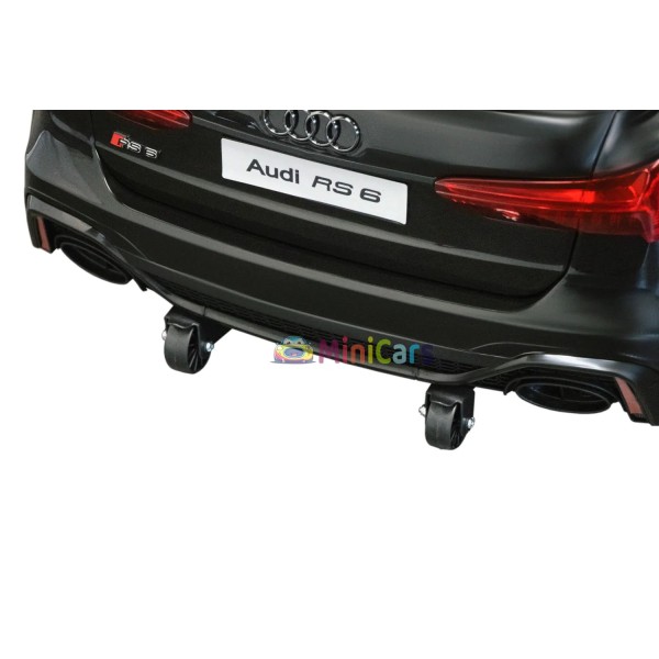Audi RS6 Elettrica Bimbo 2 Posti 2x25W 12V con Telecomando