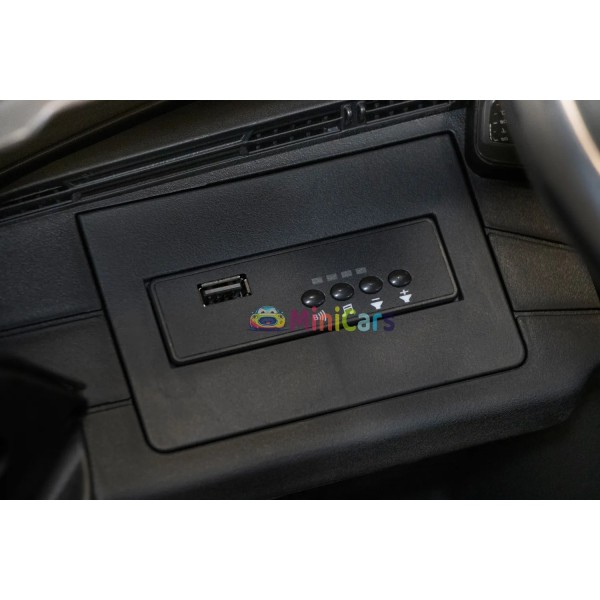 Audi RS6 Elettrica Bimbo 2 Posti 2x25W 12V con Telecomando