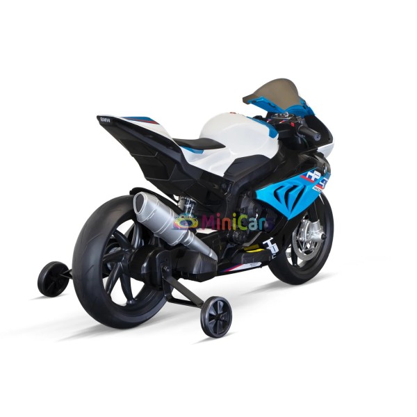 Moto Électrique Enfant BMW HP4 2x35W 12V Roues Amovibles