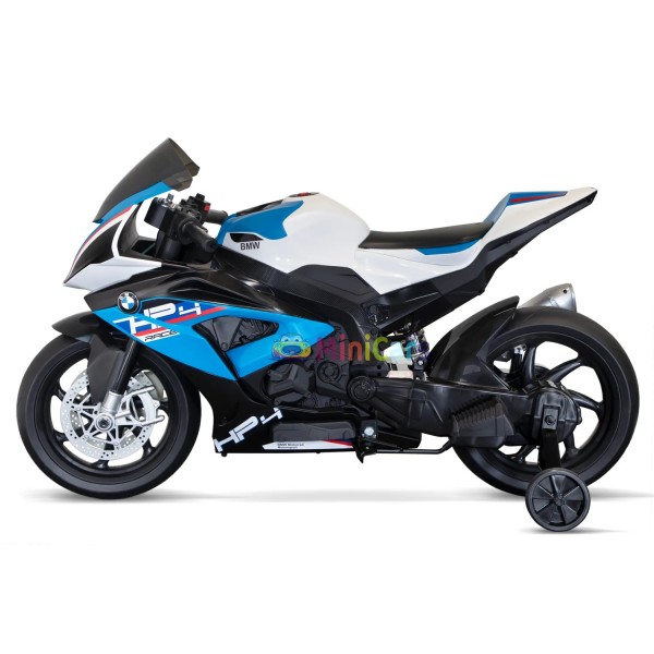 Moto Électrique Enfant BMW HP4 2x35W 12V Roues Amovibles