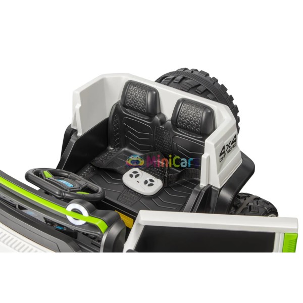 SUV TANK 4x4 eléctrico niño 4x30W todoterreno premium | Minicars.es