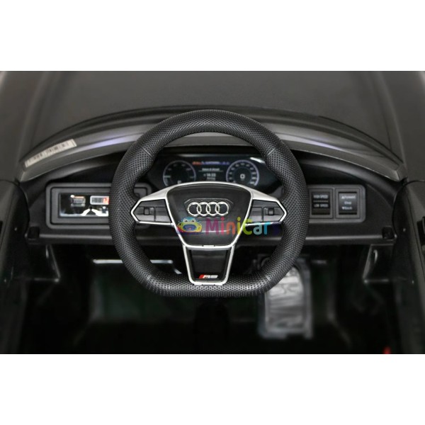 Audi RS e-tron GT Niño 2x25W 12V Soft Start y Mando | Minicars.fr