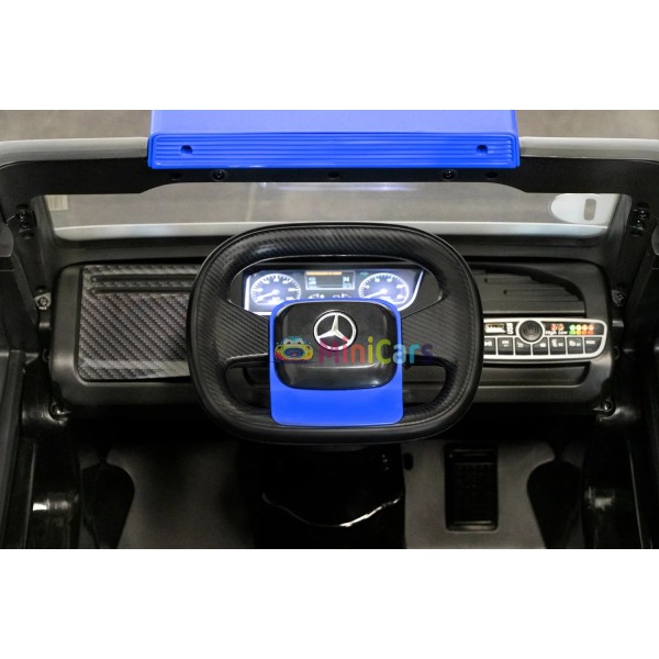 Camion Elettrico Bambino Mercedes AXOR 2x35W con Rimorchio