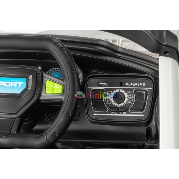 SUV TANK 4x4 électrique enfant transmission intégrale 4x30W | Minicars.fr