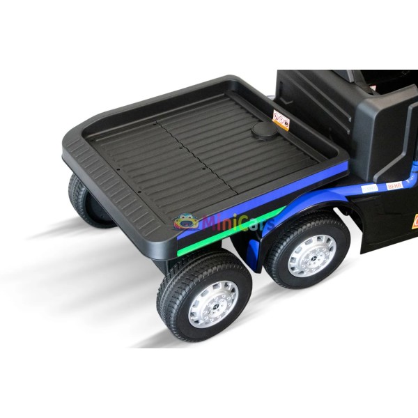 Camion Elettrico Bambino Mercedes AXOR 2x35W con Rimorchio