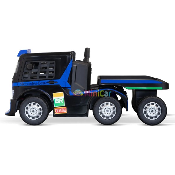 Camión Eléctrico Infantil Mercedes AXOR 2x35W con Remolque