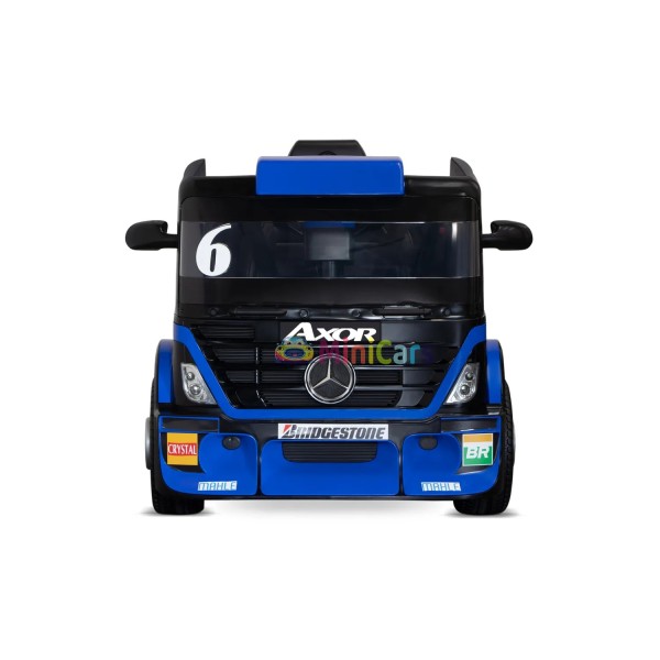 Camion Elettrico Bambino Mercedes AXOR 2x35W con Rimorchio