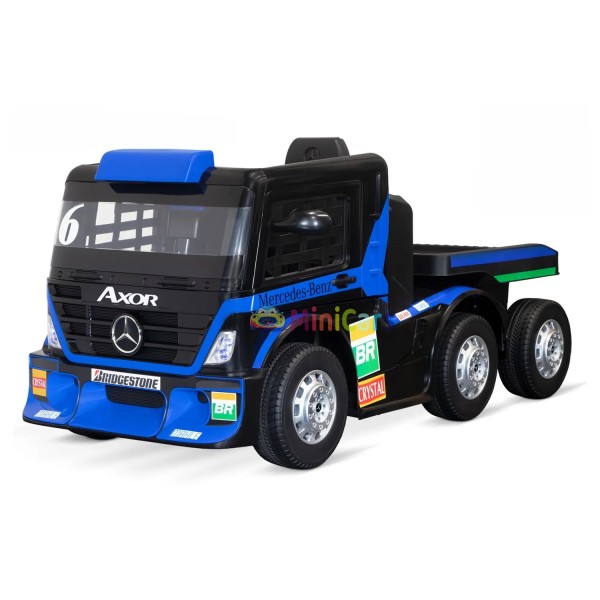 Mercedes AXOR 2x35W Elektrische Vrachtwagen met Aanhangwagen