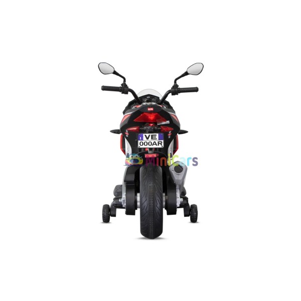 Aprilia Tuono V4 12V 2x20W LED Kindermotor | Minicars.fr