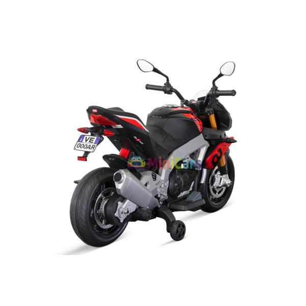 Aprilia Tuono V4 12V 2x20W LED Kindermotor | Minicars.fr
