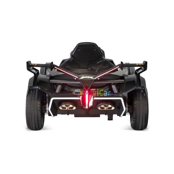 Elektrische Lamborghini Gran Turismo 2x35W 12V met Deuren | Minicars.fr